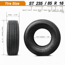 Load image into Gallery viewer, Acmex All Steel Radial 14PR Trailer Tire - ST235/85R16