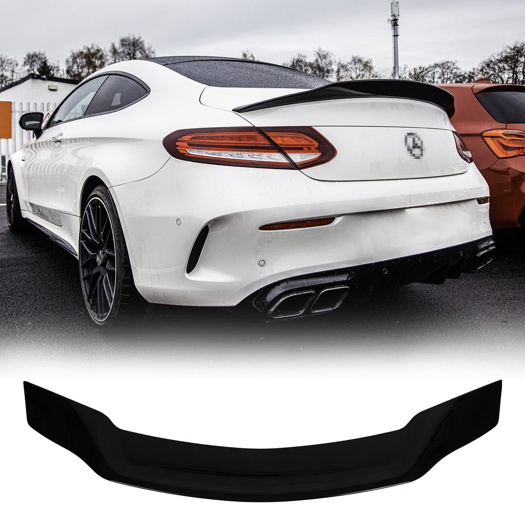 Acmex Rear Trunk Spoiler Wing Compatible for 2008-2014 Benz W204 C-Class & C63