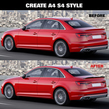 Load image into Gallery viewer, Rear Spoiler Compatible with 2016-2023 Audi A4 S4 (B9) Sedan (H Style)