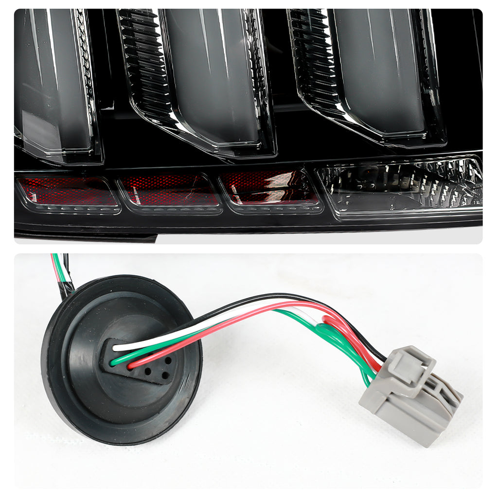 Acmex Tail Light Lamp Compatible with 2005-2009 Mustang