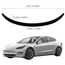 Load image into Gallery viewer, ACMEX Rear Spoiler Compatible with 2017-2022 Tesla Model 3