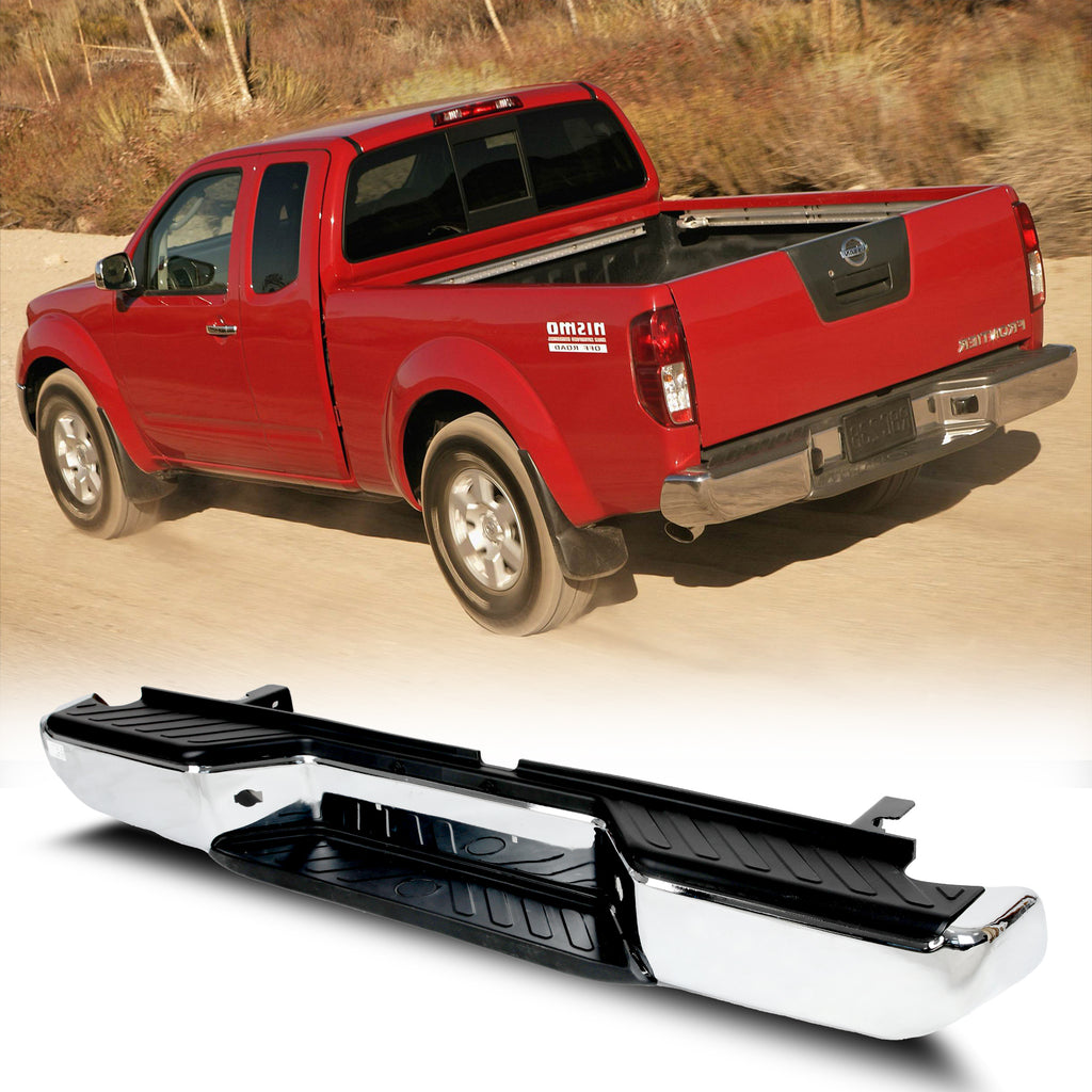 ACMEX Rear Step Bumper Assembly Compatible with 2005-2019 Frontier