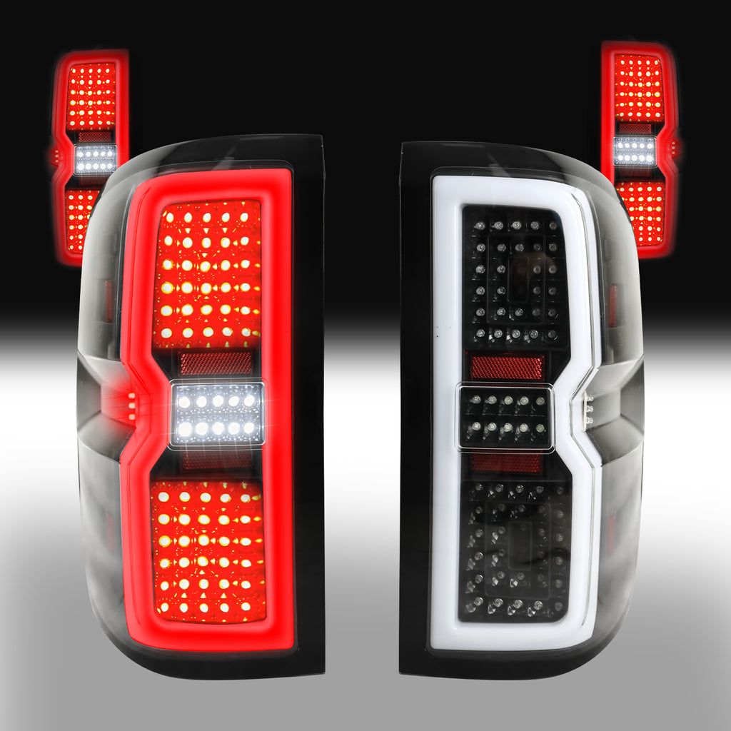 Acmex Tail Light Lamp Compatible with 2014-2018 Silverado 1500 2500 2PCS