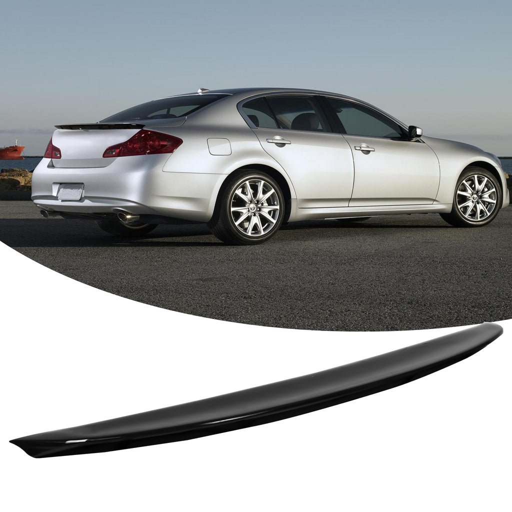 Acmex Rear Spoiler Wing Compatible with 2007-2015 Infiniti G35 G25 G37