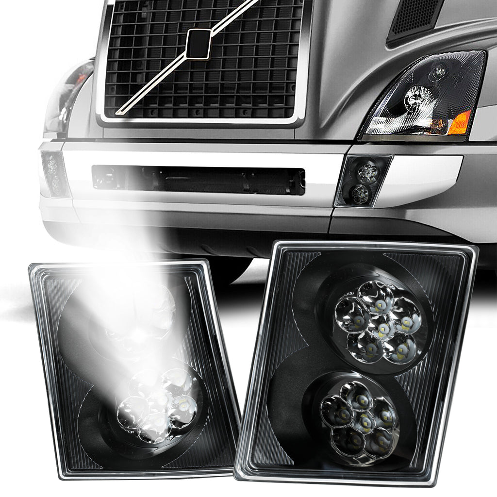 Acmex Fog Light Lamps Pair Compatible with 2003-2017  Volvo VN/VNL Truck