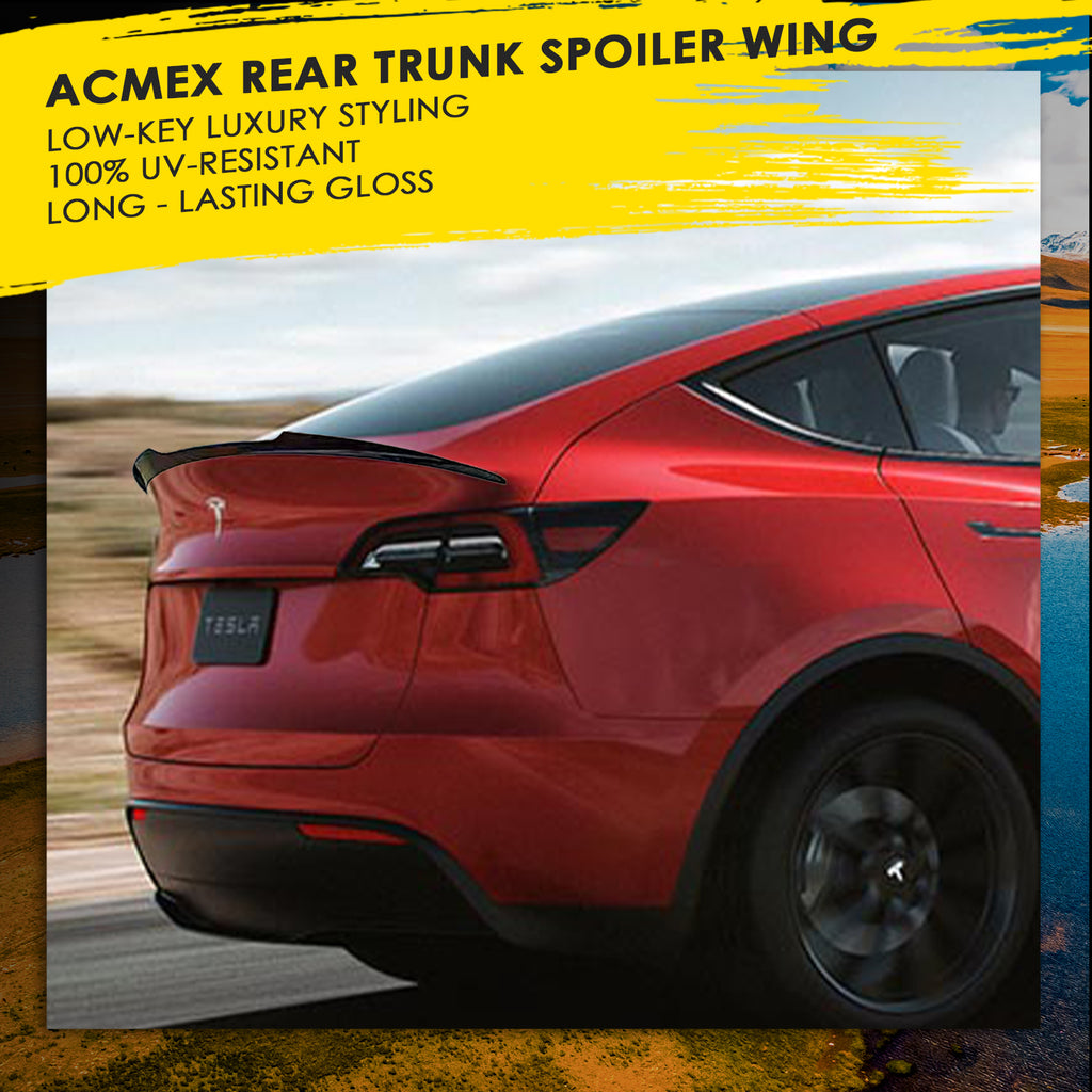 Acmex Rear Spoiler Wing Compatible with Tesla Model Y