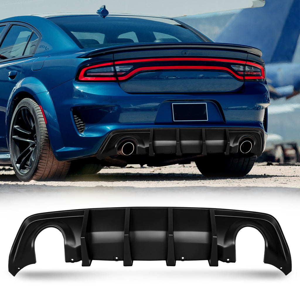 Acmex Rear Bumper Lip Diffuser Compatible with 2015-2022 Charger