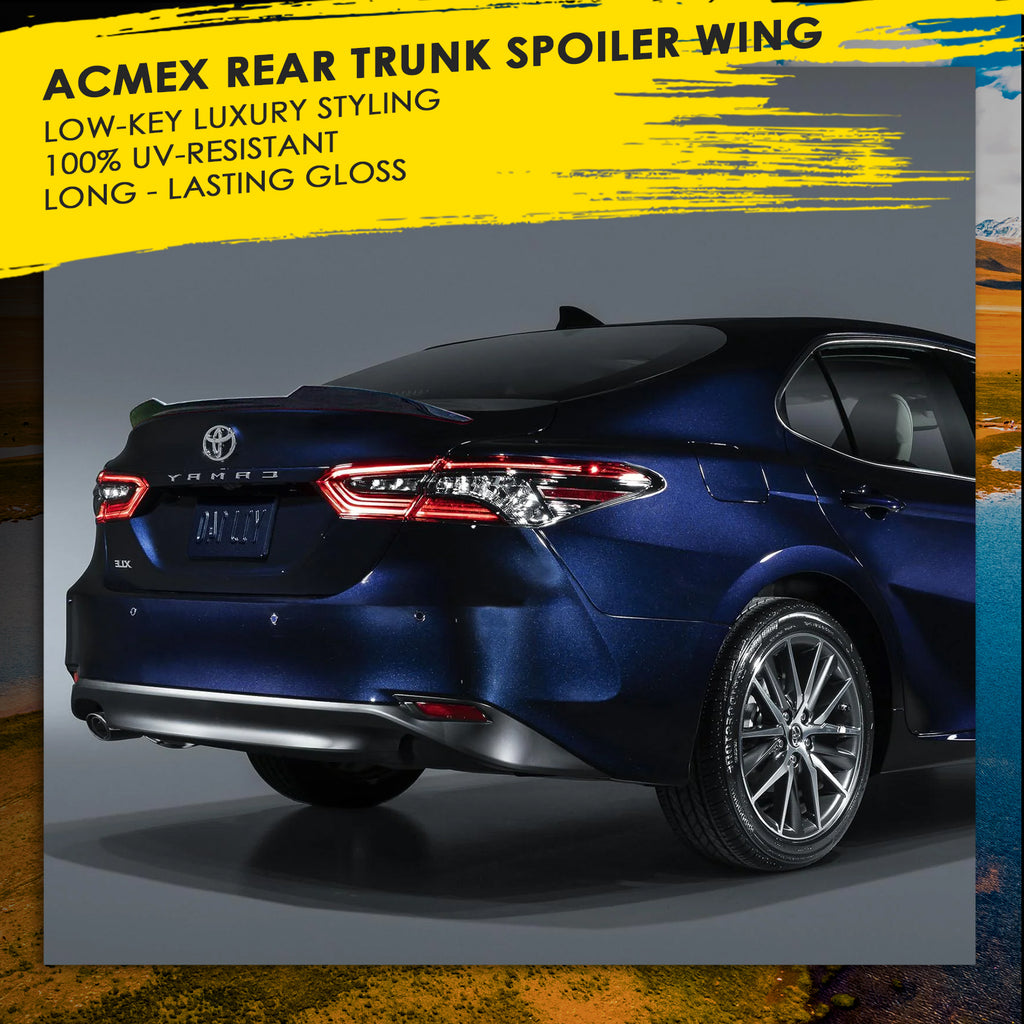 Acmex Rear Trunk Spoiler Wing Compatible with 2018-2022 Camry