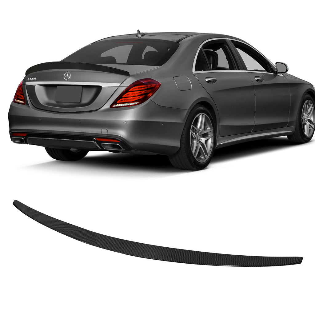 Acmex Real T Spoiler Wing Compatible for 2014-2020 Mercedes Benz S S450 S550 S560 S63