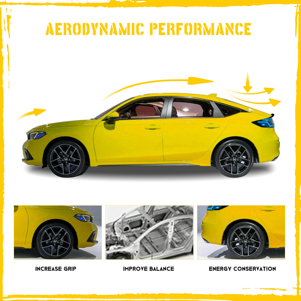 Acmex Rear Spoiler Wing Compatible with 2021-2023 Civic 11th Gen Sedan