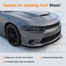 Load image into Gallery viewer, Acmex Front Bumper Lip Spoiler Fit for 2015-2022 Dodge Charger