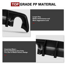 Load image into Gallery viewer, Acmex Rear Bumper Lip Diffuser Compatible with 2015-2022 Charger