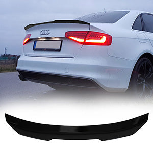 Acmex Real Trunk Spoiler Wing Compatible for 2013-2016 A4 B8.5 Sedan