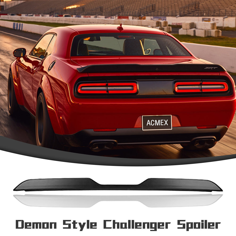 Acmex Rear Spoiler Compatible with Dodge Challenger 2008-2017 Demon