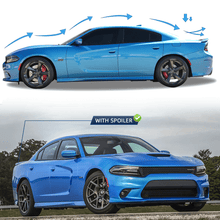 Load image into Gallery viewer, Rear Spoiler For 2011-2021 Dodge Charger | Gloss Black