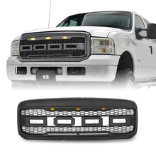 Load image into Gallery viewer, Raptor Style Grille For 1999-2004 Ford F250 F350 w/ Lights &amp; Letters