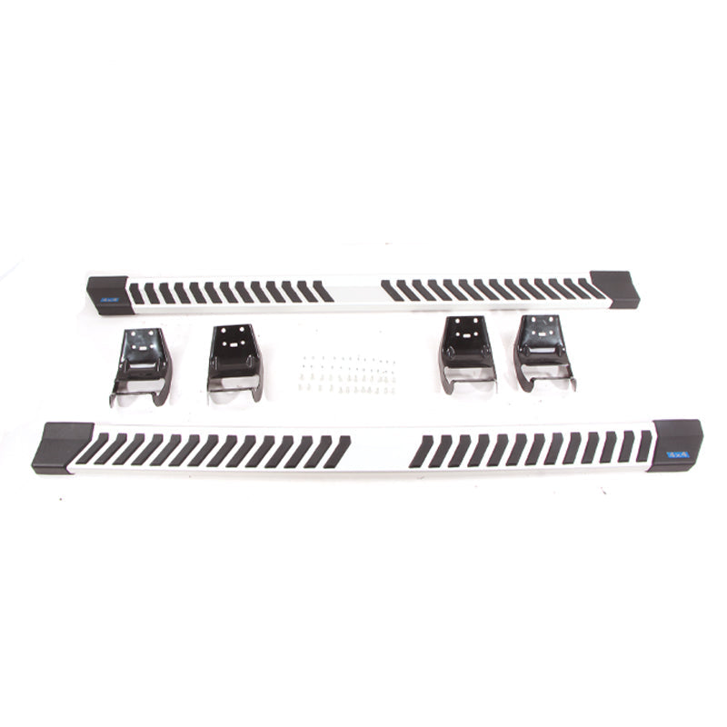 6" Running Boards & Side Steps For 2015-2020 Ford F150, Stainless Steel