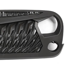Load image into Gallery viewer, Front Grille For 2007-2017 Jeep Wrangler JK W/ Lights | Off-Road Style