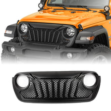 Load image into Gallery viewer, Front Grille For 2018-2022 Jeep Wrangler JL | Matte Black