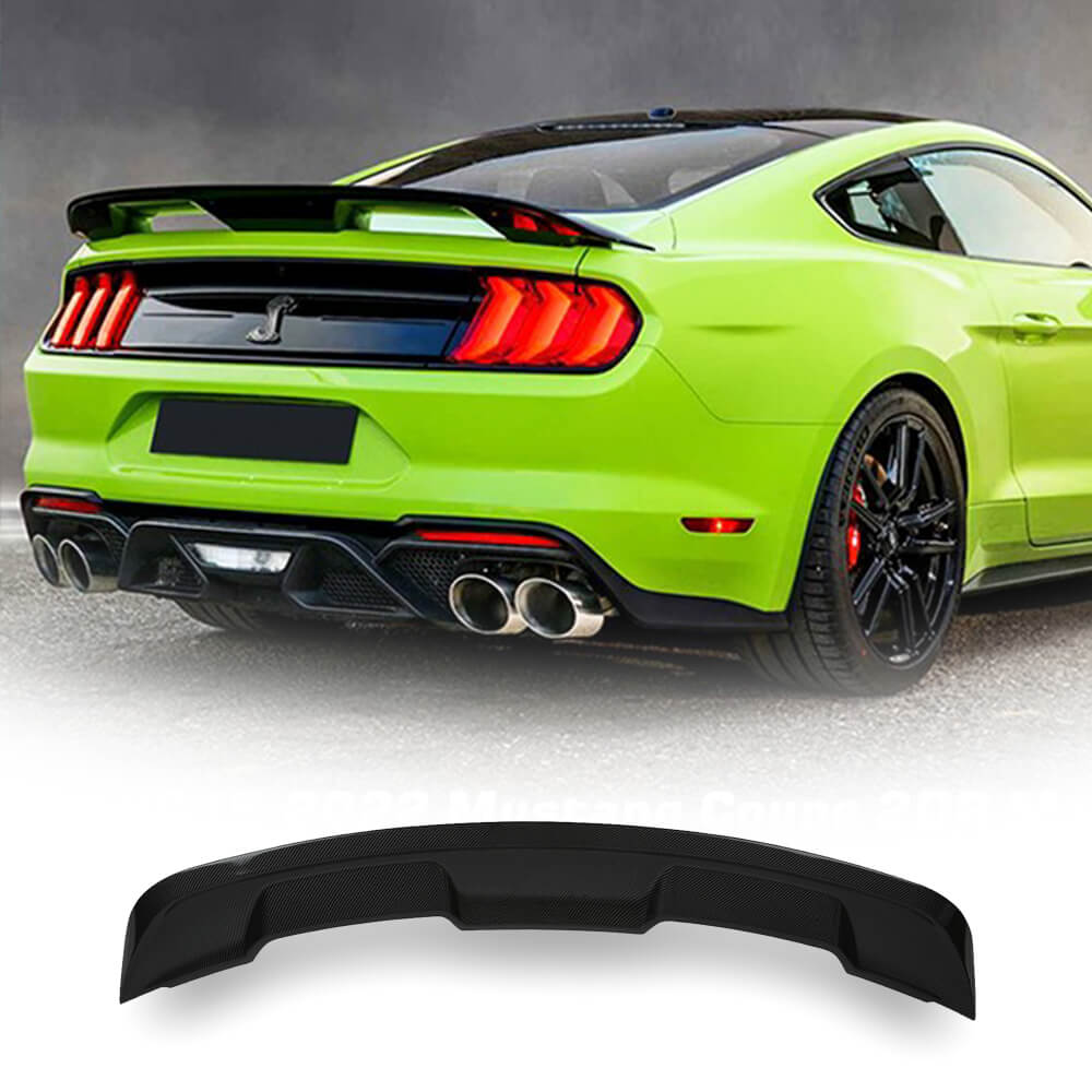 ACMEX Rear Spoiler Wing For 2015-2022 Ford Mustang GT350 GT500 | Carbon Fiber