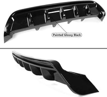 Load image into Gallery viewer, Acmex Rear Diffuser for 2018-2020 Toyota Camry SE XSE GT Shark Fin Glossy Black