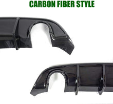 Load image into Gallery viewer, Acmex Rear Diffuser Fits For 2015-2020 Dodge Charger, Carbon Fiber Style